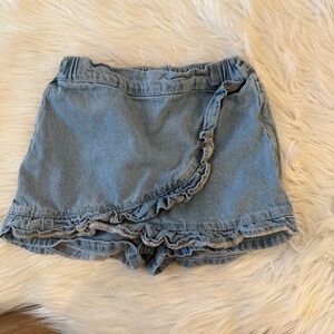 SHEIN Light Blue Denim Skort